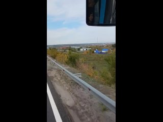 Караганда, дорога из нового города в Пришахтинск на 145 автобусе,