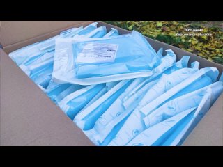 Ростовский медуниверситет передал комплекты хирургической одежды в Геническую больницу