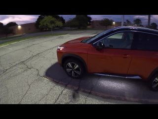 2022 Nissan Rogue Platinum 3cyl - POV Night Drive (Binaural Audio)