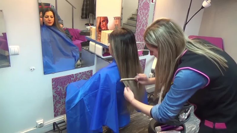 Hair Salon Secrets Haircut show 18 women loosing long