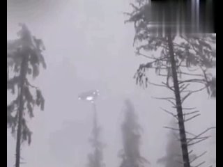 Треугольное НЛО снятое в Аляске, парк Денали, США