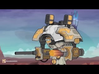 [HomeAnimations - Мультики про танки] 4 ЭПИК ! серии из вселенной WARHAMMER 40k / Мультики про танки