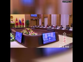 Глава парламента Вьетнама рад, что Россия обогнала Германию   Выонг Динь Хюэ на встрече с Вячеславом