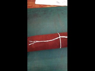 Видео от “”изделия из кожи ручной работы
