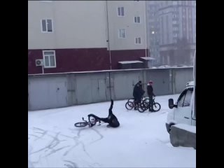 Зимний вайб BMX