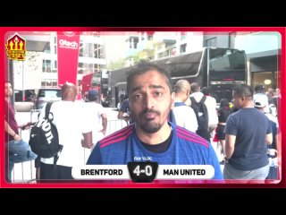 TEN HAG DROP THE ENTIRE TEAM! Brentford 4-0 Manchester United   PRITESHS Fan Vlog