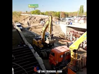 Строительство Яблоновского моста
