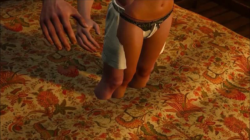 Chris Klos The Witcher 3: Wild Hunt Sex scene Visit in the brothel goes wrong hilarious
