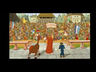 Конец Три богатыря: Ход конем и начало мультфильма Конь Юлий и большие скачки (Дом Кино )
