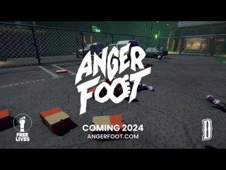 Геймплейный трейлер игры Anger Foot!