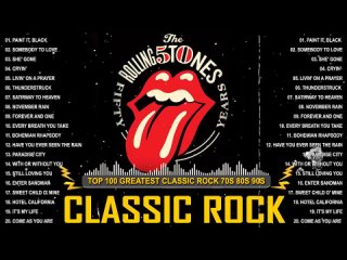 Rolling Stones, Pink Floyd, Queen, ACDC, Metallica, Nirvana, GNR, U2, Aerosmith Classic Rock 80s 90s