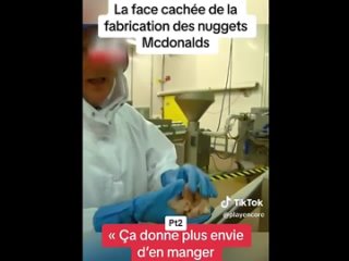 ⭐⭐⭐⭐⭐La fabrication des Nuggets de Mac Donald’s