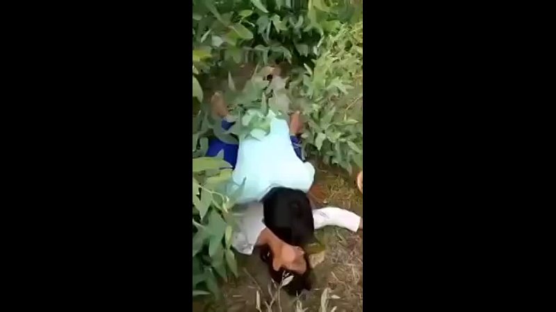 Desi girl forced to have sex with friend in jungle