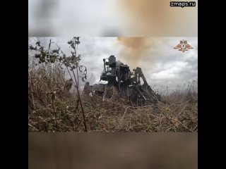 САУ “Малка“ поддерживают пехоту на Авдеевском направлении   Расчеты тяжелых самоходных артиллерийски