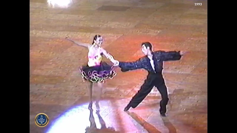 1993 Akihiko Sato and Mika Kawada Samba at The Rogers Cup JBDF