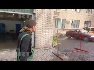 Ещë о последствиях обстрела Донецка