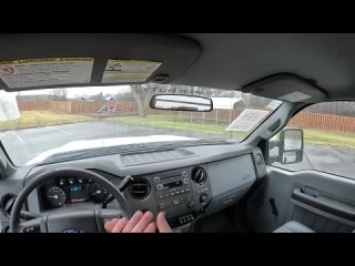 2015 Ford F-350 XL Flatbed - POV Test Drive (Binaural Audio)