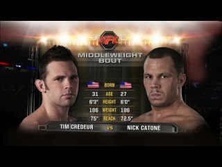 Tim Credeur vs Nick Catone UFC Fight Night 18 - 1 апреля 2009