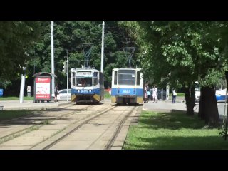 башкирия город уфа уфимский трамвай ул зорге. лето 2022 г электротранспорт городов  россии (3)