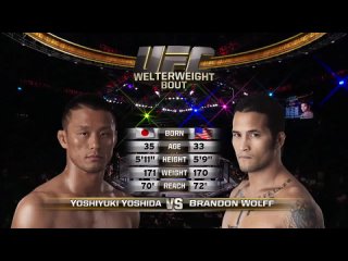 Yoshiyuki Yoshida vs Brandon Wolff UFC 98 - 23 мая 2009