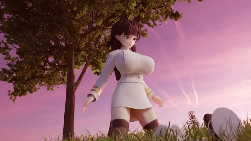 Giantess Growth Breast Expansion Animation