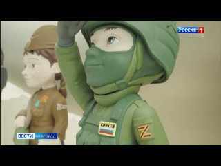 Белгородский стенд на ВДНХ пополнился фигурой военного