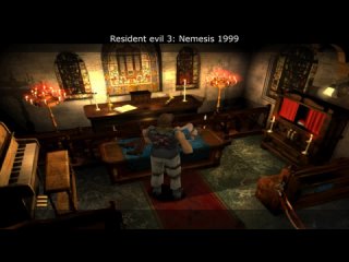 Resident evil 3 Nemesis vs Resident evil 3 Remake - Карлос спасает Джилл после боя с Немезисом