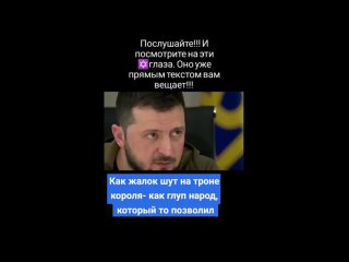 ☝️🤡 Зеленский: «Украина не будет либеральной, европейской, а станет Великим Израилем...»