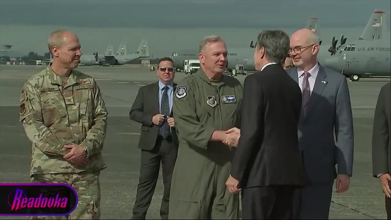 U.S. Secretary of State Anthony Blinken has arrived in Japan for a meeting of G7 foreign ministers