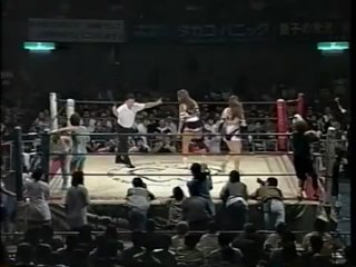 Mima Shimoda & Etsuko Mita vs. Kumiko Maekawa & Momoe Nakanishi (WWWA Tag Titles) - AJW,