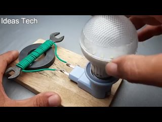 Electric Science Free Energy Using Magnet With Light Bulb At Home 2019