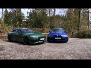 BMW M4 vs Audi RS5 Coupé comparison review - RWD vs AWD!