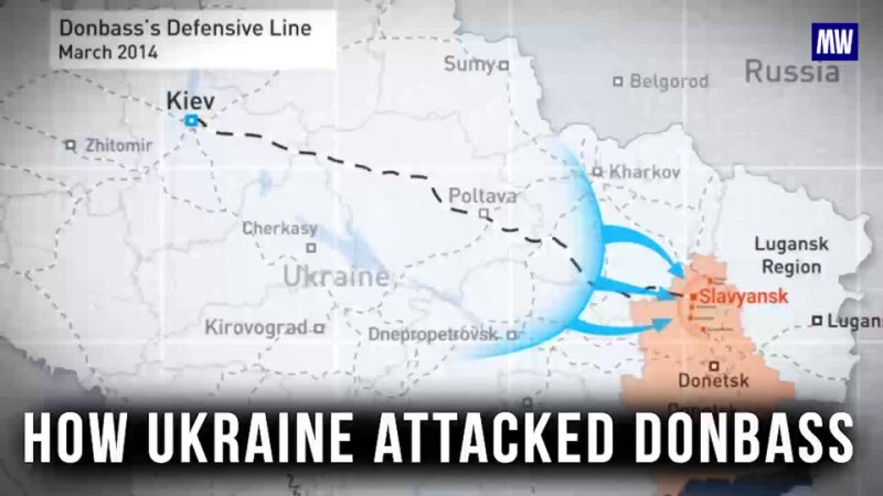 How Ukraine attacked Donbass