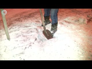 Уборка снега в Новосибирске - 6 декабря 2023