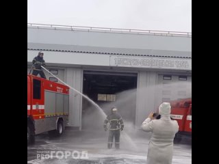 Проводы пожарного в Чебоксарах