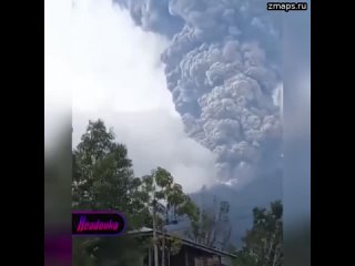 В Индонезии в результате извержения вулкана Мерапи погибли минимум 11 человек  На западной Суматре н