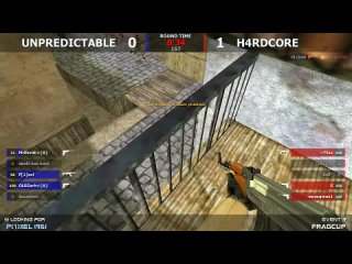 Stream cs 1.6 // UNPREDICTABLE -vs- H4RDCORE // Final FragCup @ by kn1fe