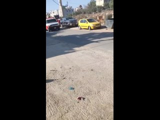 Injuries in the confrontations against zombie jevvs that broke out in the town of Osrin, Nablus district