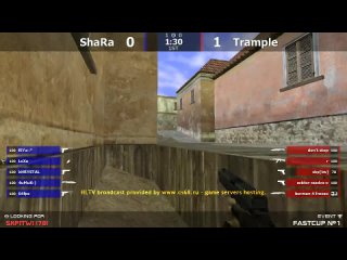 Stream cs 1.6 // ShaRa -vs- Trample // Final Fastcup #1 @ by kn1fe