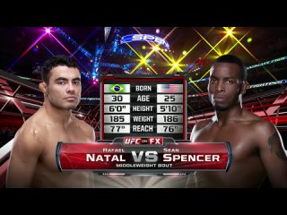 Rafael Natal vs. Sean Spencer UFC FOX 6 - 26 января 2013
