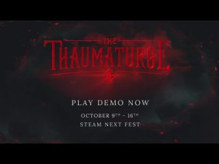 Геймплейный трейлер игры The Thaumaturge!