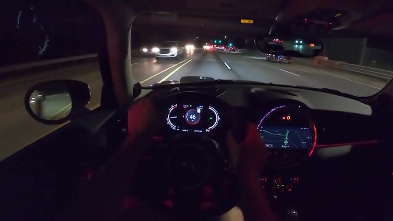 2022 Mini Cooper S Hardtop 2 door 6 MT POV Night Drive ( Binaural