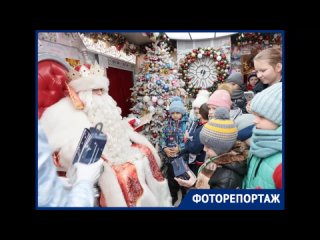 Поезд Деда Мороза показали снаружи и изнутри в Воронеже