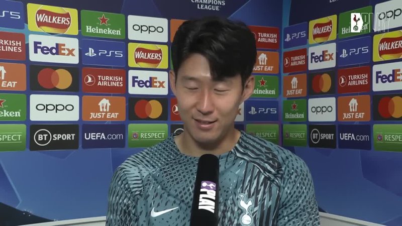“I hit it really well!”   Heung-Min Son on his INCREDIBLE Champions League volley and performance