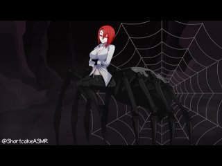 [Shortcake ASMR] Spider Mommy Puts You to Bed! ASMR Roleplay🕷️[sleep aid] [arachne] [bedtime story] [lullaby] [f4m]🕸️