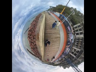 Прогулка в формате 360º по Морскому бульвару в Светлогорске