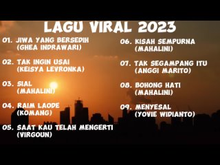 Lagu Indonesia Viral 2023