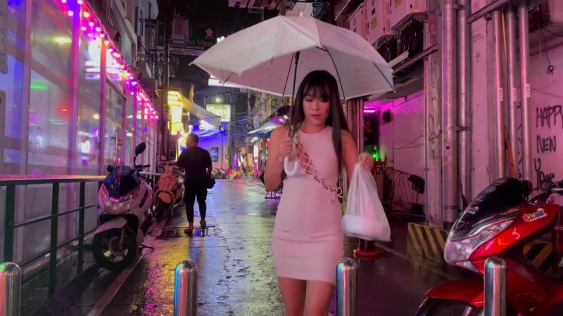 [4k] How is Thailand now  Pattaya Soapy Massage, Beach Road, Walking Street midnight scenes!