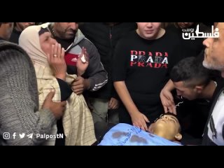Despedida del niño palestino Mutaz Mansour quién fue asesinado por disparos de fuerzas de ocupación israelíes en Nablus, en la C