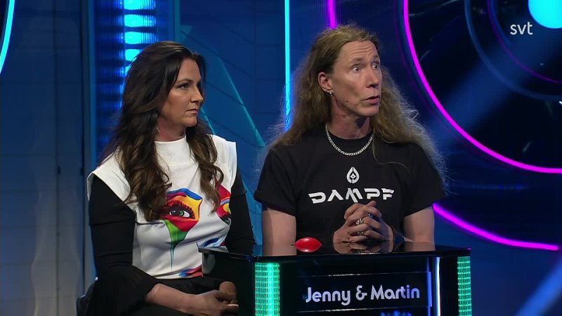 Интервью Дженни и Мартина Эрекссона на шведском тв-шоу.